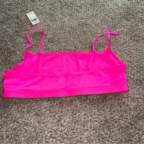 NWT! Aerie - Microfiber Cut Out Bralette - Pink Infusion, Medium - Picture 3 of 4